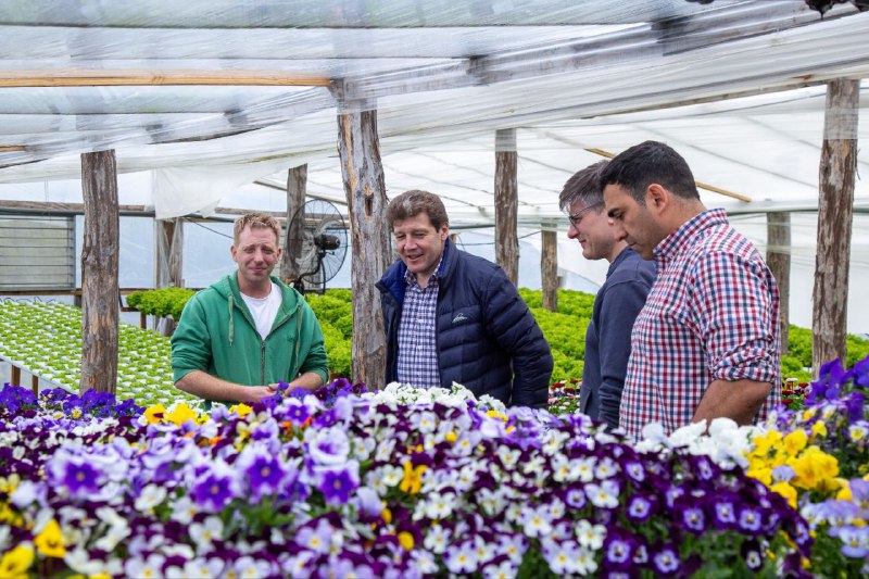 “Son Un Ejemplo De Ingenio Y Trabajo”, Afirmó Melella Tras Visitar El Emprendimiento Verdenova En Tolhuin