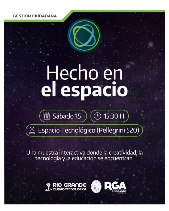 EL MUNICIPIO INVITA A DISFRUTAR DE LA MUESTRA INTERACTIVA “HECHO EN EL ESPACIO”