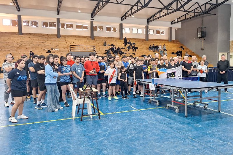 MÁS DE 80 COMPETIDORES FUERON PROTAGONISTAS EN EL PROVINCIAL DE TENIS DE MESA