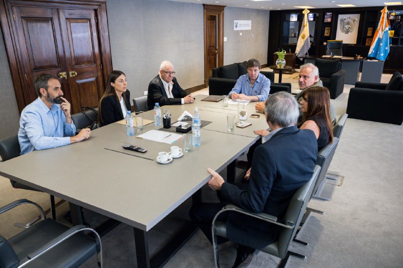 El Gobernador Melella Firmó Un Convenio De Cooperación Con Newsan Para Más Infraestructura En La Producción De Mejillones