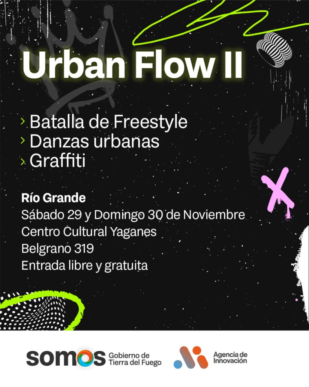 Llega A Río Grande La Segunda Edición De Urban Flow, El Encuentro Que Celebra La Cultura Urbana
