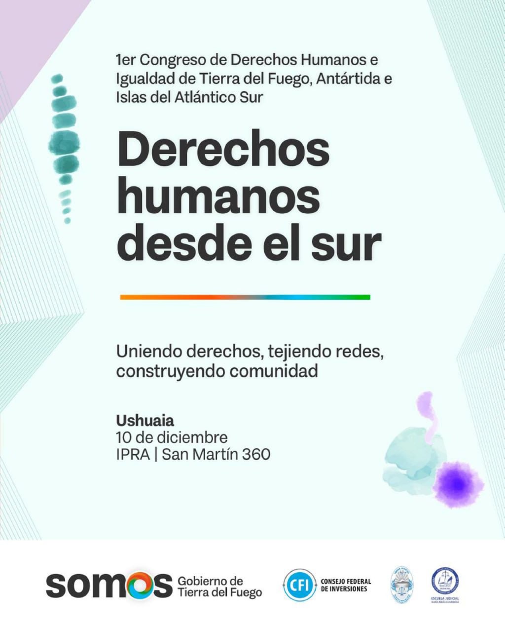 Género, Diversidad, Interculturalidad Y Memoria: Los Ejes Del Primer Congreso De Derechos Humanos De Tierra Del Fuego