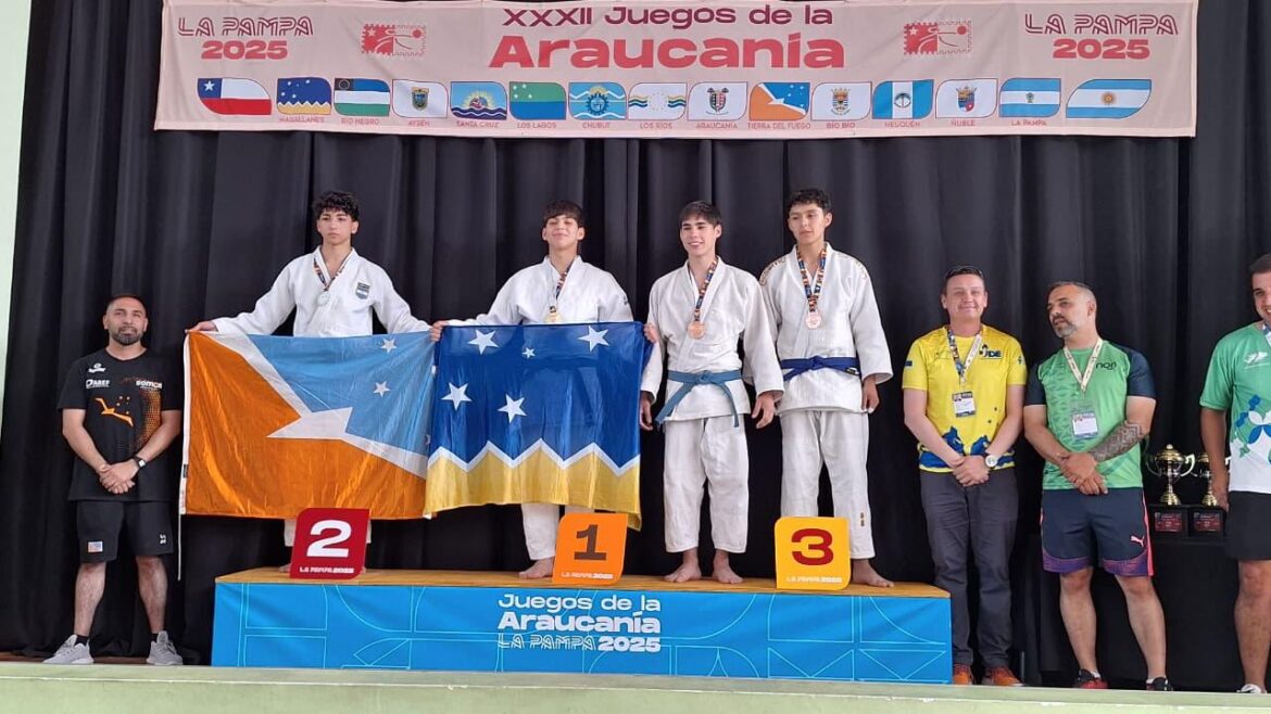 TIERRA DEL FUEGO ABRIÓ SU PARTICIPACIÓN EN LOS JUEGOS DE LA ARAUCANÍA CON 9 MEDALLAS