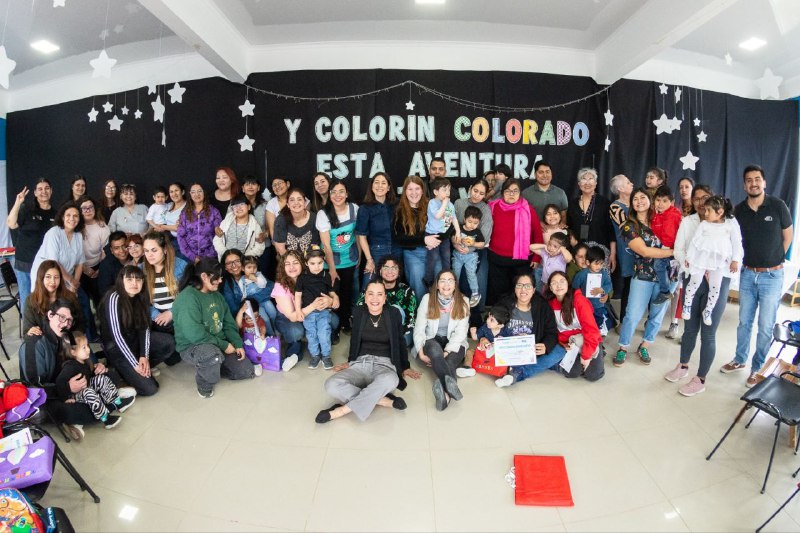 LOS ESPACIOS MUNICIPALES DE CUIDADOS DISFRUTARON DE UNA JORNADA COMUNITARIA JUNTO A LAS FAMILIAS