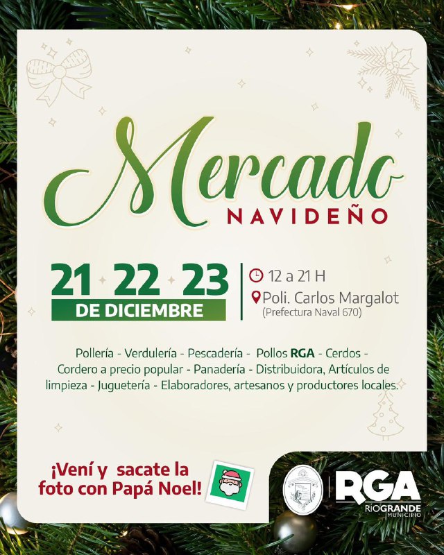 PRECIOS ACCESIBLES PARA LAS FIESTAS EN EL MERCADO NAVIDEÑO