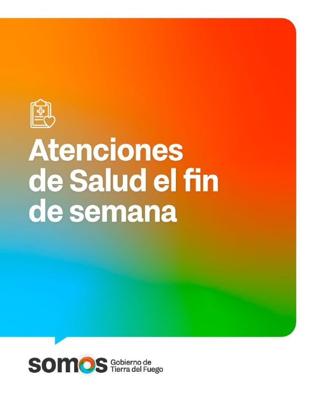 CRONOGRAMA DE ATENCIÓN EN LOS CAPS EL FIN DE SEMANA