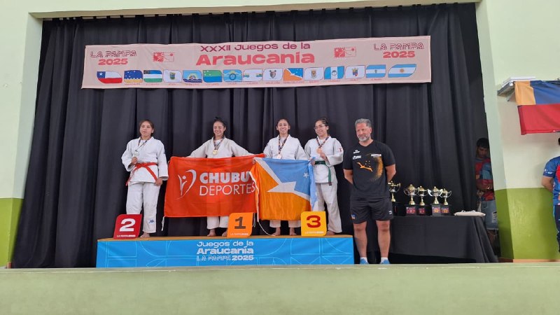 LA DELEGACIÓN FUEGUINA SUMÓ MEDALLAS EN LA SEGUNDA JORNADA DE LOS JUEGOS BINACIONALES DE LA ARAUCANÍA