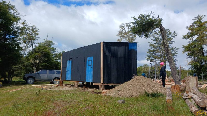 El Municipio de Tolhuin y la agrupación El Orejano trabajan en la puesta en valor del Campo de Doma para la Fiesta del Gaucho Fueguino