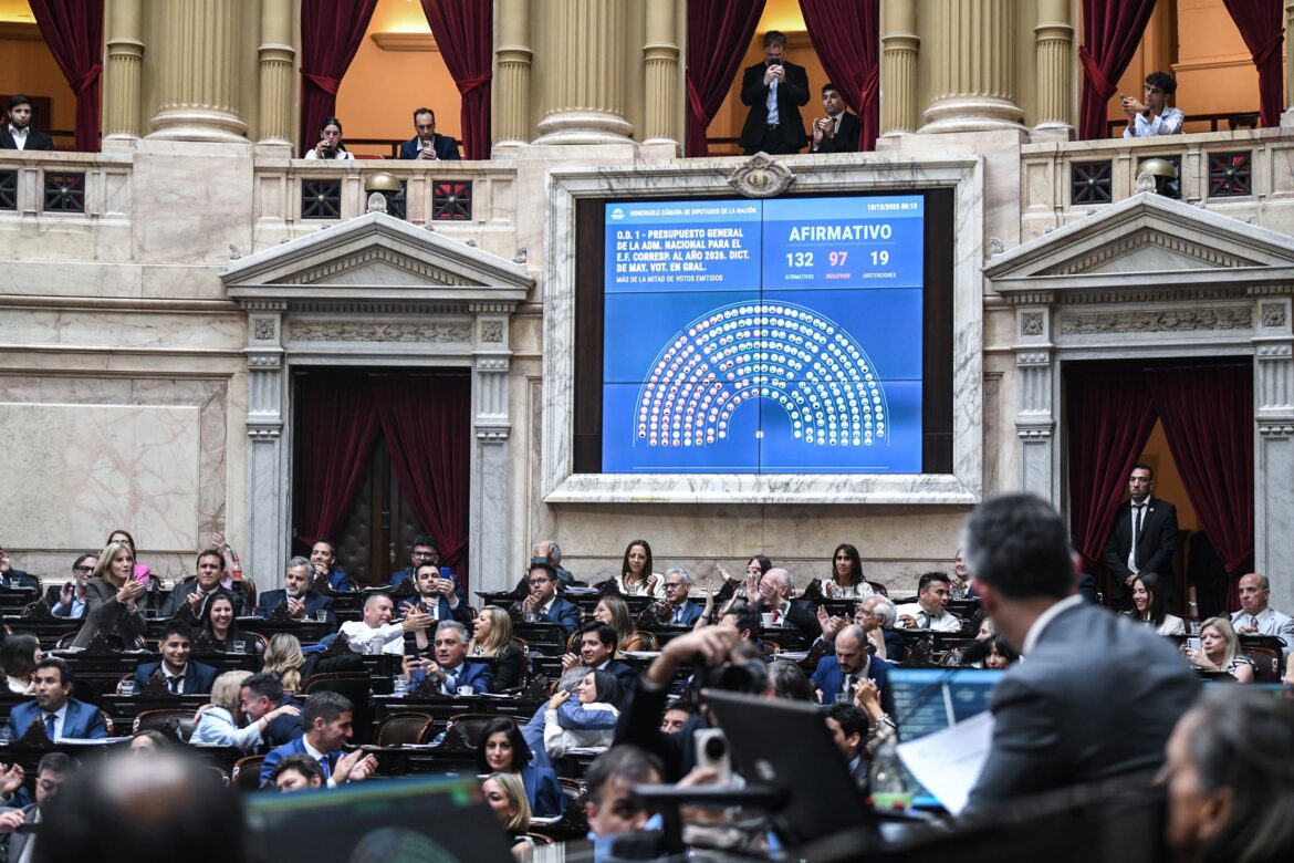 Un Acuerdo de Alta Tensión Aprueba en Diputados el Primer Presupuesto Libertario