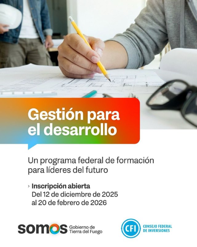 EL GOBIERNO DE LA PROVINCIA LANZA LA 7MA EDICIÓN DEL PROGRAMA “GESTIÓN PARA EL DESARROLLO”