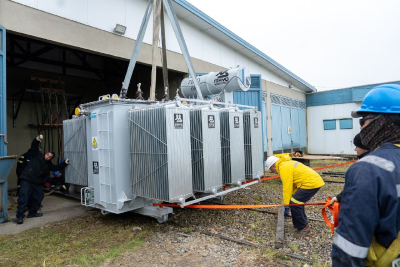 DESDE HACE UNA SEMANA SE LLEVA ADELANTE EN USHUAIA UN OPERATIVO TÉCNICO DE ALTA COMPLEJIDAD SOBRE EL SISTEMA ELÉCTRICO