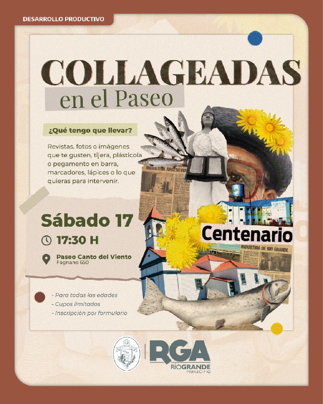 COLLAGEADAS EN EL PASEO: UNA PROPUESTA CREATIVA PARA DISFRUTAR EN COMUNIDAD