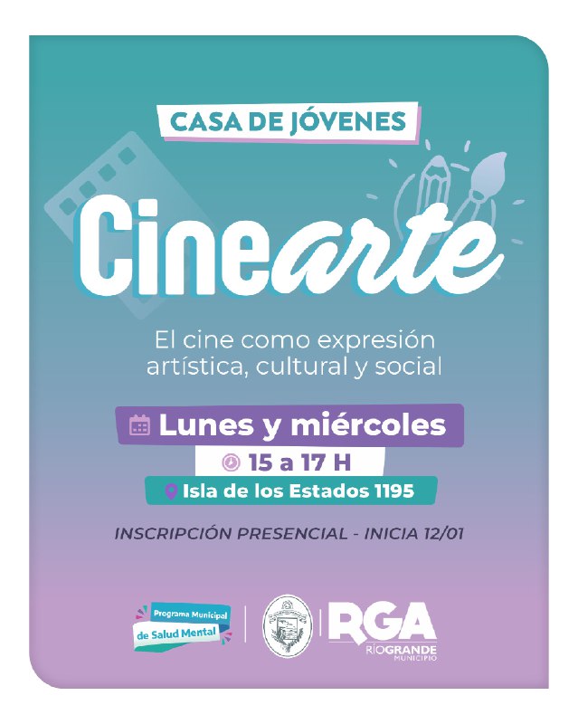 CINEARTE: UN ESPACIO DE ENCUENTRO Y REFLEXIÓN AUDIOVISUAL PARA LAS JUVENTUDES
