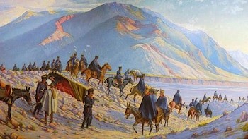 Del bronce a la historia: cómo cambió el relato del Cruce de los Andes en la memoria argentina