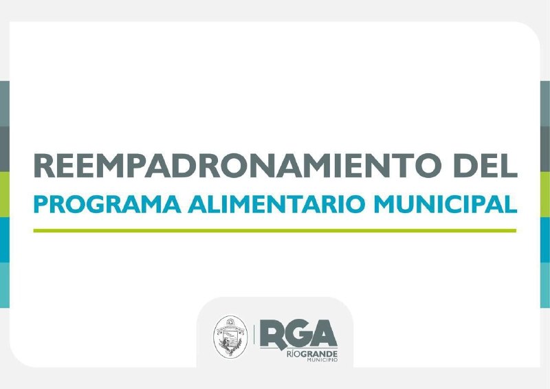 EL MUNICIPIO CONTINÚA CON EL REEMPADRONAMIENTO DEL PROGRAMA ALIMENTARIO