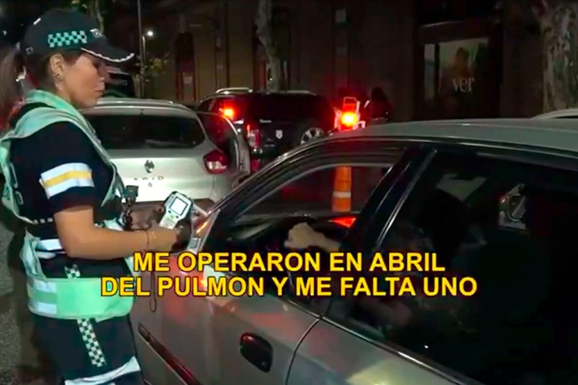 ALCOHOL AL VOLANTE: DETECTAN CASOS EXTREMOS EN OPERATIVOS NACIONALES