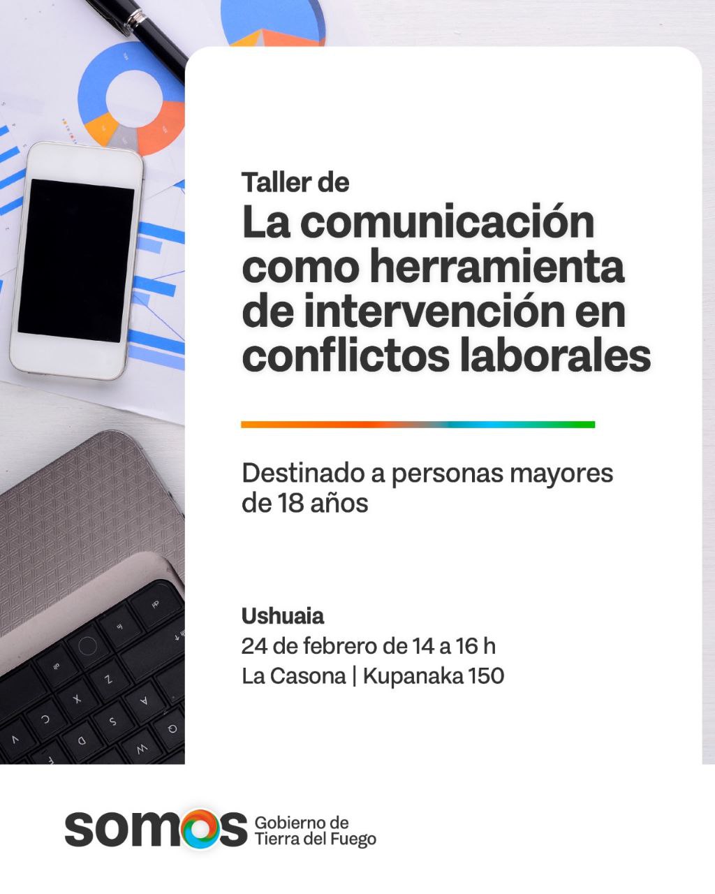 SE REALIZARÁ UNA NUEVA EDICIÓN DEL TALLER SOBRE COMUNICACIÓN Y RESOLUCIÓN DE CONFLICTOS LABORALES
