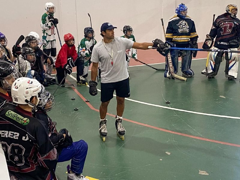 CON GRAN CONVOCATORIA, SE REALIZÓ EN RÍO GRANDE EL CAMPUS DE HOCKEY EN LÍNEA CON UN ENTRENADOR NACIONAL