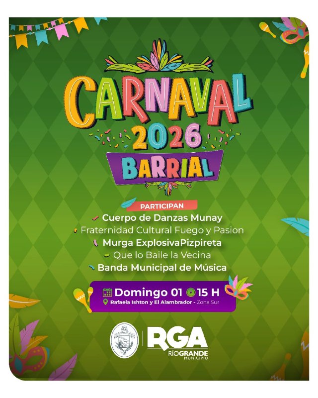 CON MÚSICA Y COLOR, LLEGA EL PRIMER CARNAVAL DEL AÑO
