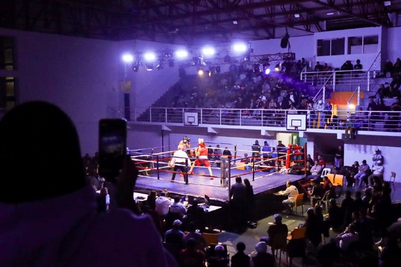 ÉXITO ROTUNDO EN EL PRIMER FESTIVAL DE BOXEO DEL AÑO EN RÍO GRANDE