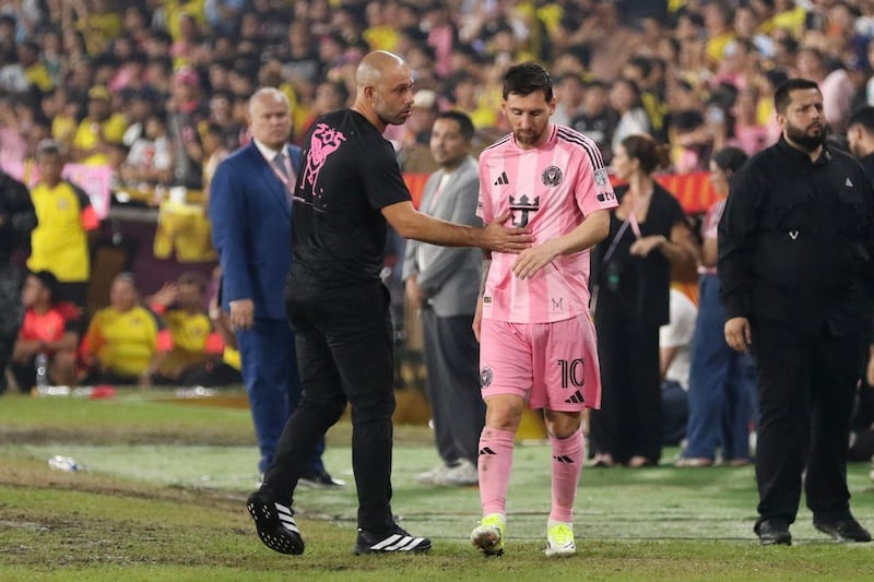 Lionel Messi sufre una lesión muscular y queda en duda para el inicio de la MLS