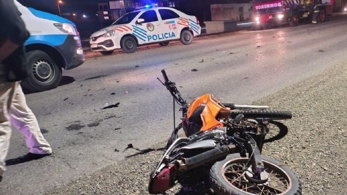Alcoholemia al Volante Desencadena Siniestro Grave: Joven Motociclista Hospitalizado Tras Colisión en Río Grande