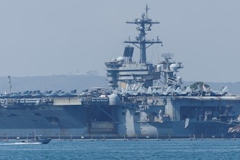 Estados Unidos concentra su poderío naval en Medio Oriente: el portaaviones más avanzado del mundo zarpa hacia aguas del Golfo