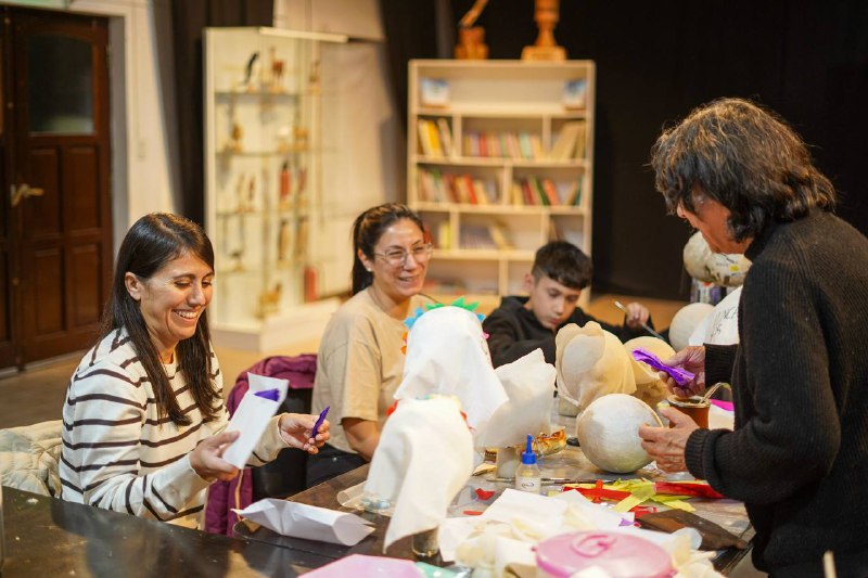 Tolhuin acompañó una jornada de memoria colectiva en la Casa de la Cultura