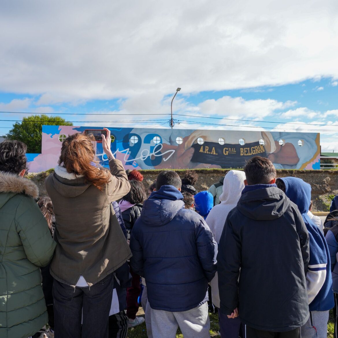 EL MUNICIPIO INAUGURÓ LA PUESTA EN VALOR DEL PASEO “ARA GENERAL BELGRANO”