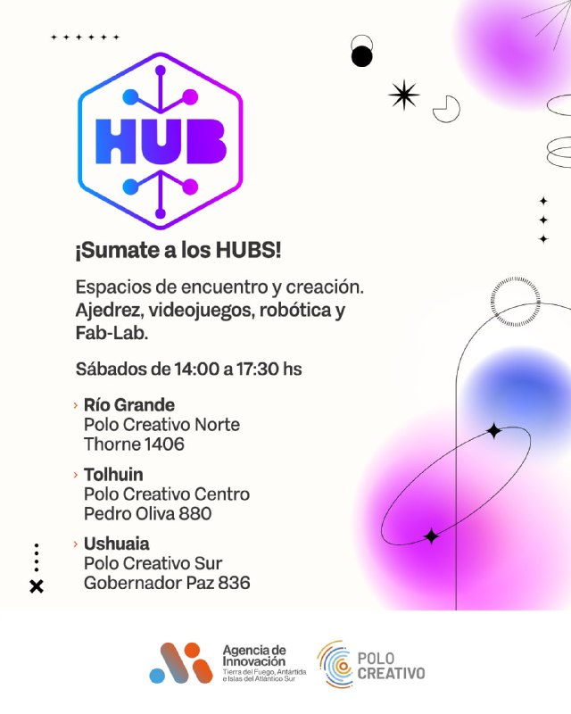 VUELVEN LOS HUBS A LOS POLOS CREATIVOS DE LA PROVINCIA
