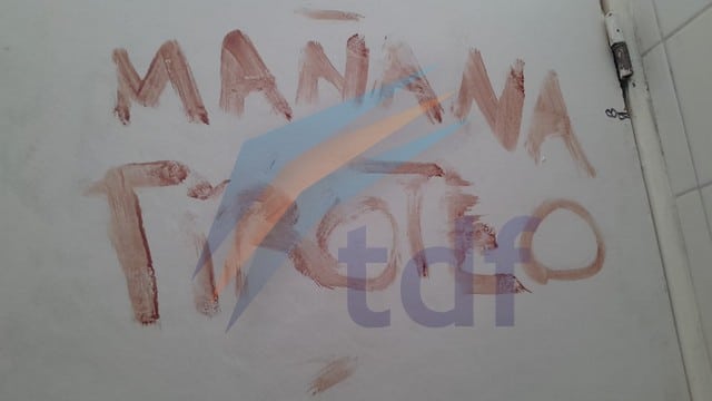 Amenaza silenciosa: conmoción en el Polivalente de Arte por pintadas intimidantes en un baño