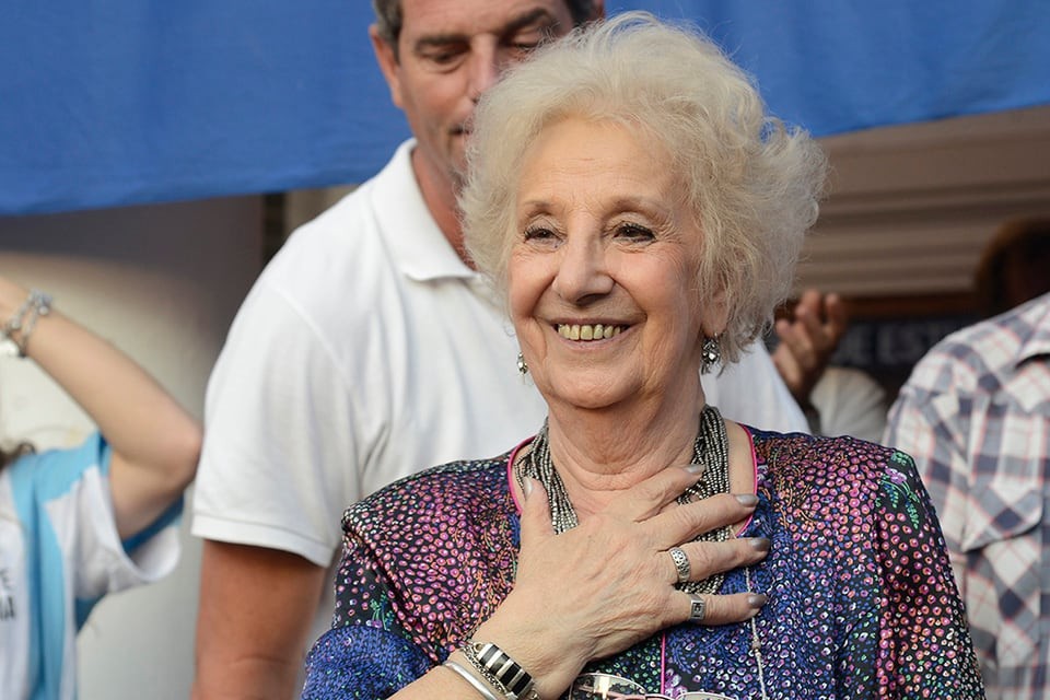 A 50 años del golpe, Estela de Carlotto planteó la memoria como escudo: “Hay que contar bien la historia”