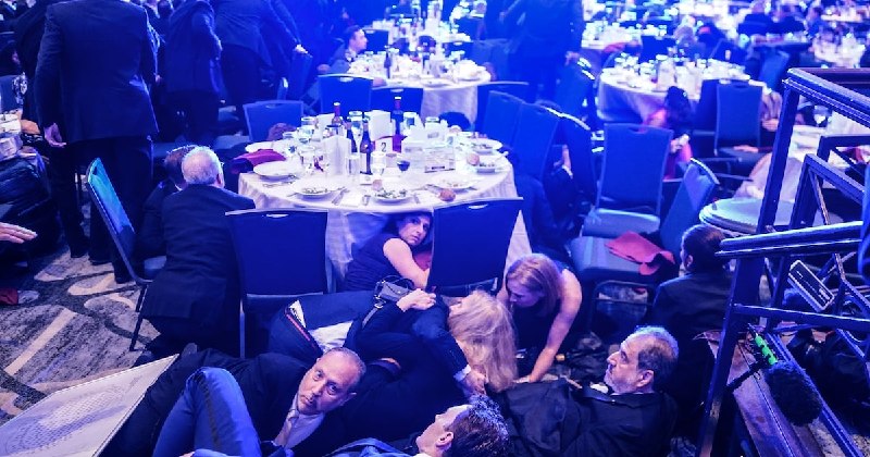 Evacuación de emergencia en Washington: Trump es retirado de una gala tras un intento de irrupción armada