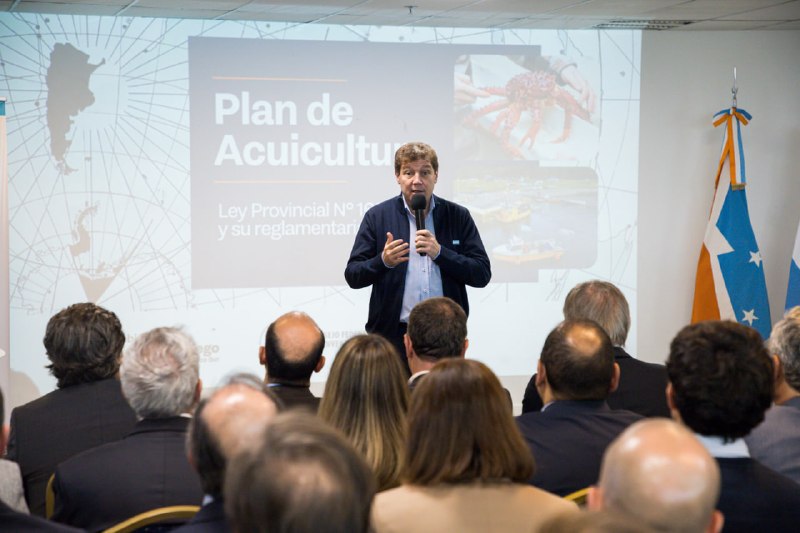 TIERRA DEL FUEGO AeIAS PRESENTÓ SU NUEVO PLAN ESTRATÉGICO PARA EL DESARROLLO ACUÍCOLA