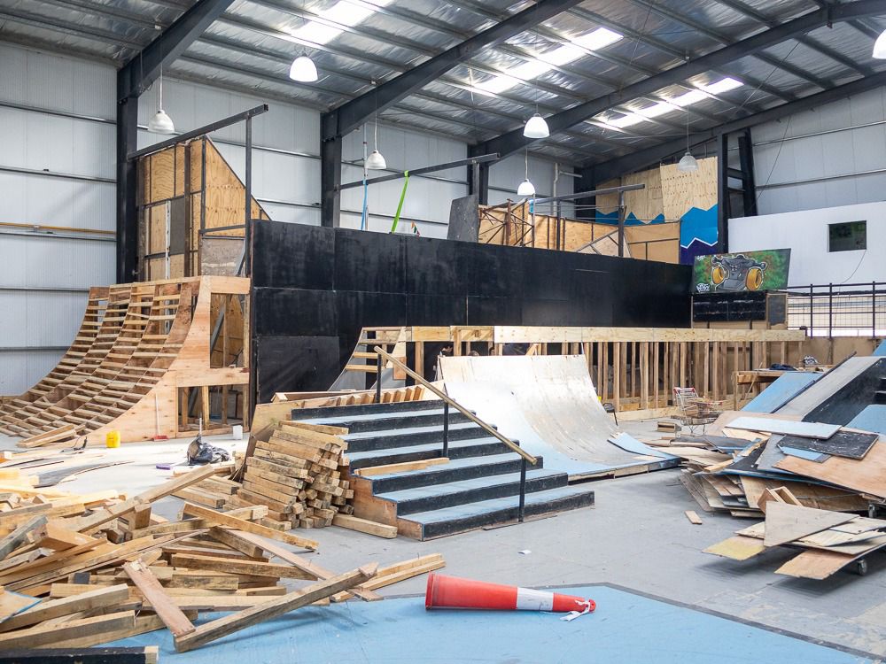 AVANZA LA PUESTA EN VALOR DEL PARQUE DE DEPORTES URBANOS