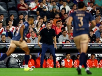 La prioridad de Coudet tras el triunfo ante Carabobo: “Tenemos una final el domingo”