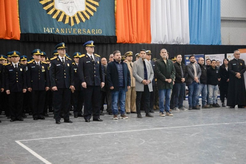 EL MUNICIPIO ACOMPAÑÓ EL ACTO POR EL 141° ANIVERSARIO DE LA POLICÍA PROVINCIAL