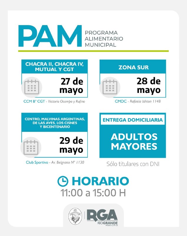 COMIENZA LA ENTREGA DE MÓDULOS ALIMENTARIOS