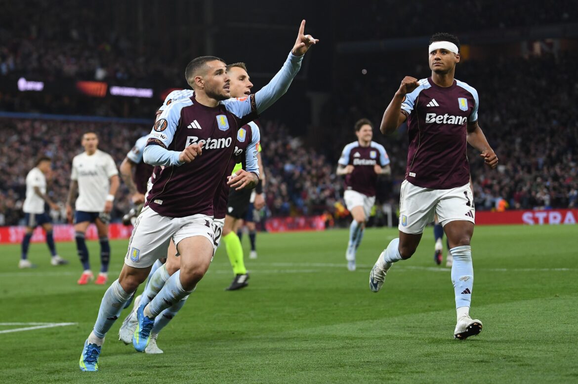 El Aston Villa selló su pase a la final de la Europa League con una goleada de escándalo ante el Nottingham Forest