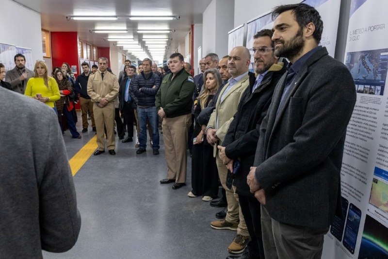 LA MUNICIPALIDAD DE USHUAIA PARTICIPÓ DE LA APERTURA DE LA MUESTRA “METEO MADE IN ITALY” EN LA UNTDF