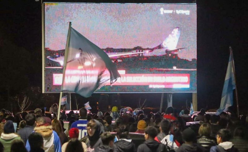 RÍO GRANDE SE PREPARA PARA ALENTAR A LA SCALONETA EN EL PARQUE DE LOS 100 AÑOS