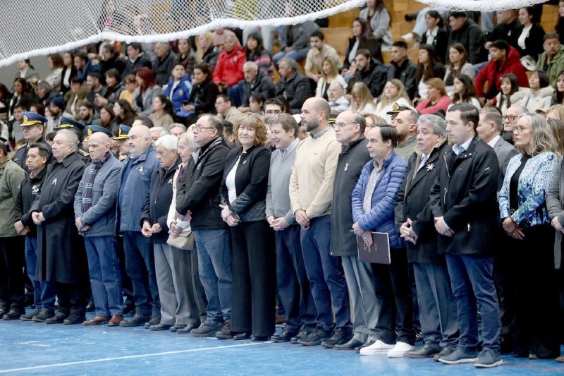 LA MUNICIPALIDAD DE USHUAIA ACOMPAÑÓ EL ACTO CENTRAL POR EL DÍA DE LA PROVINCIA EN RÍO GRANDE
