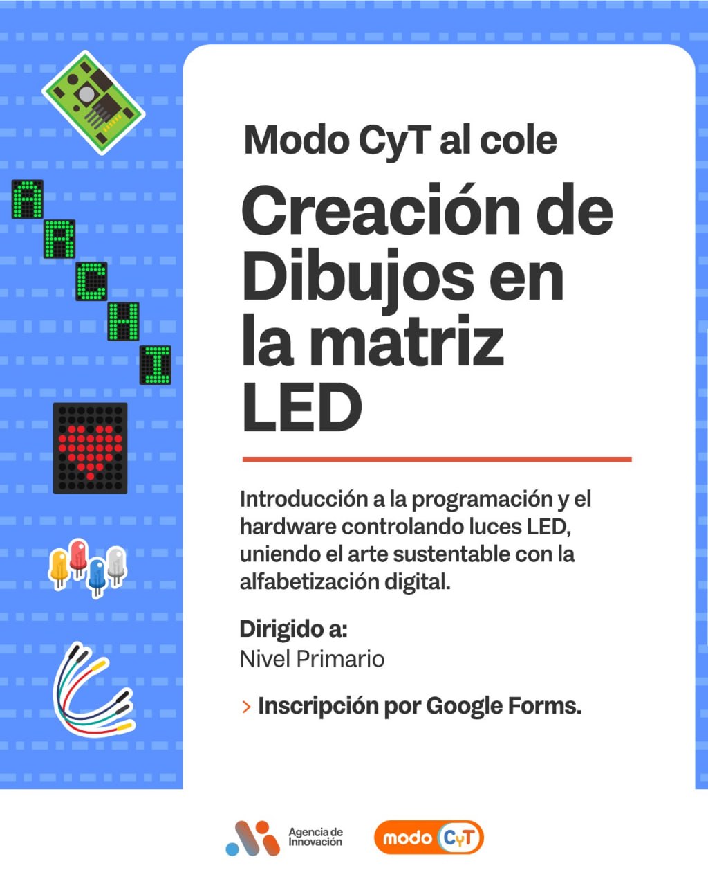 MODO CYT AL COLE: UNA PROPUESTA PARA ACERCAR LA CIENCIA, LA TECNOLOGÍA Y LA INNOVACIÓN A LAS AULAS FUEGUINAS