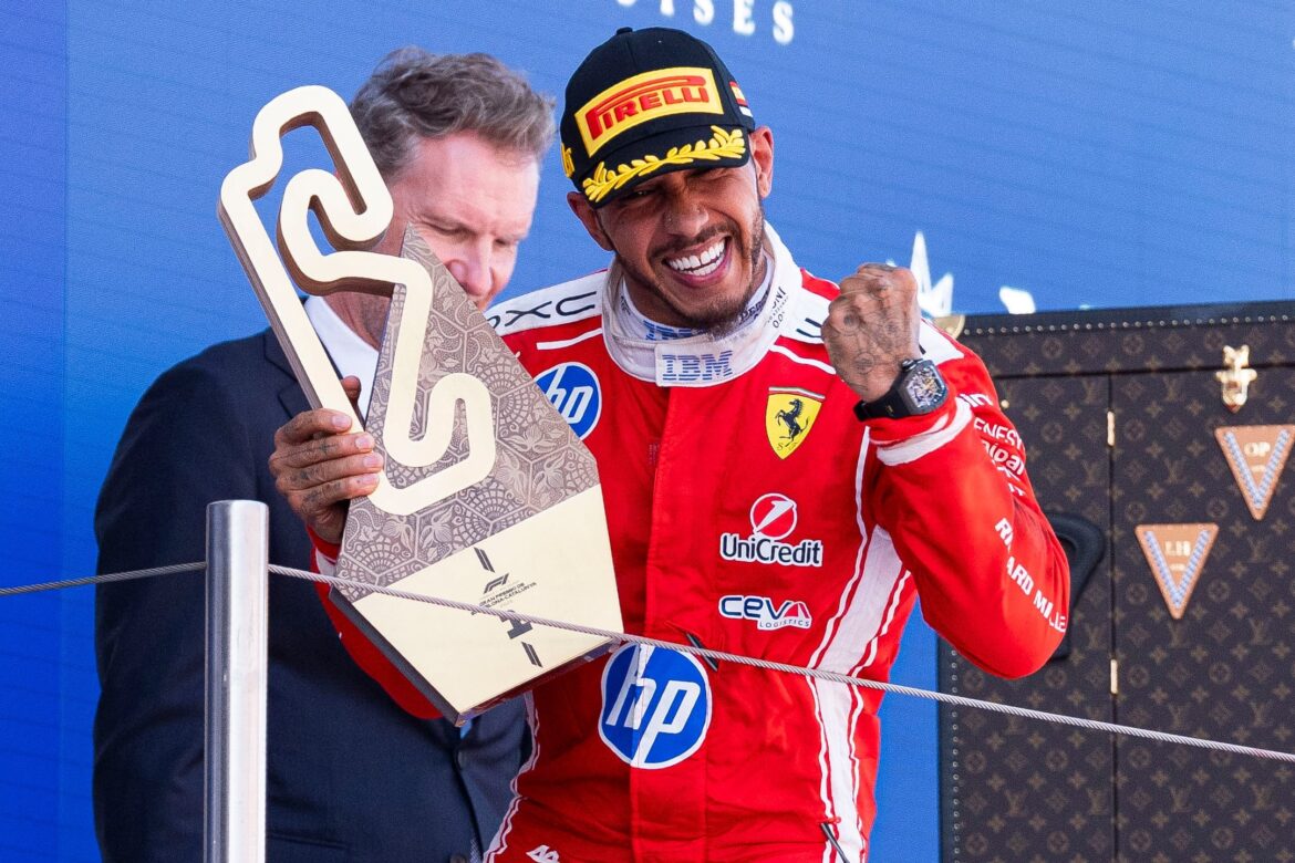 Hamilton hizo historia en Barcelona y le dio a Ferrari una victoria largamente esperada