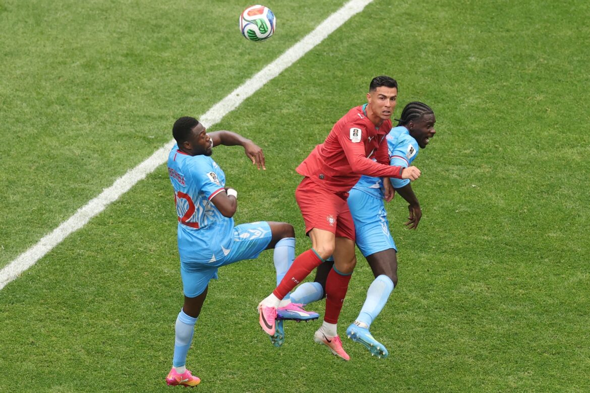 Congo arranca un empate histórico ante un Portugal que naufraga en su propia suficiencia