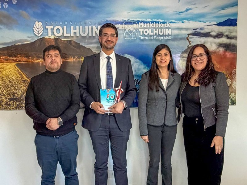 Daniel Harrington recibió al Consulado de Chile para proyectar una mesa de trabajo conjunta
