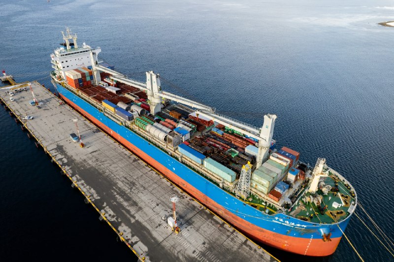 ARRIBÓ EL BARCO CON LAS 6200 TONELADAS DE EQUIPAMIENTO PARA LA NUEVA USINA DE USHUAIA