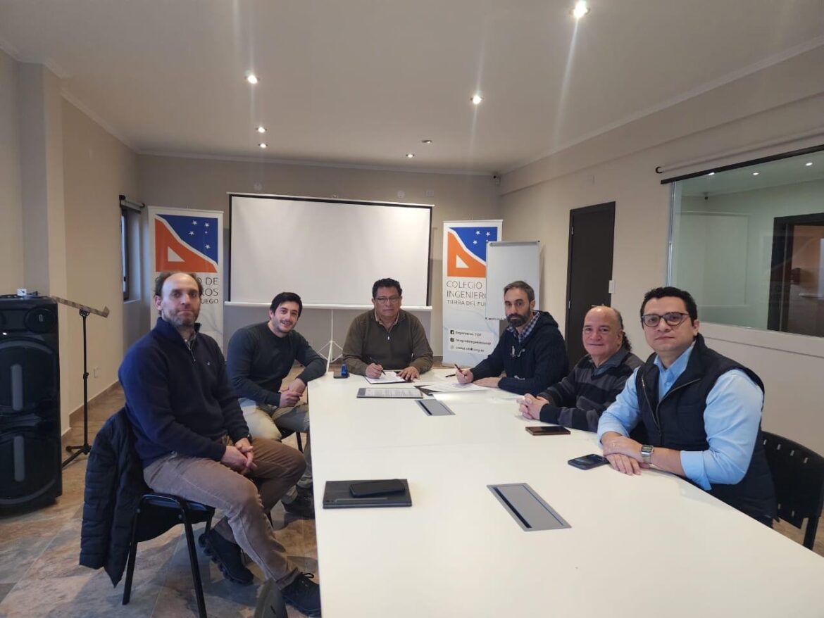 TERRA IGNIS ENERGÍA Y EL COLEGIO DE INGENIEROS DE TIERRA DEL FUEGO FIRMARON UN CONVENIO PARA FORTALECER LA CAPACITACIÓN Y LA COOPERACIÓN TÉCNICA