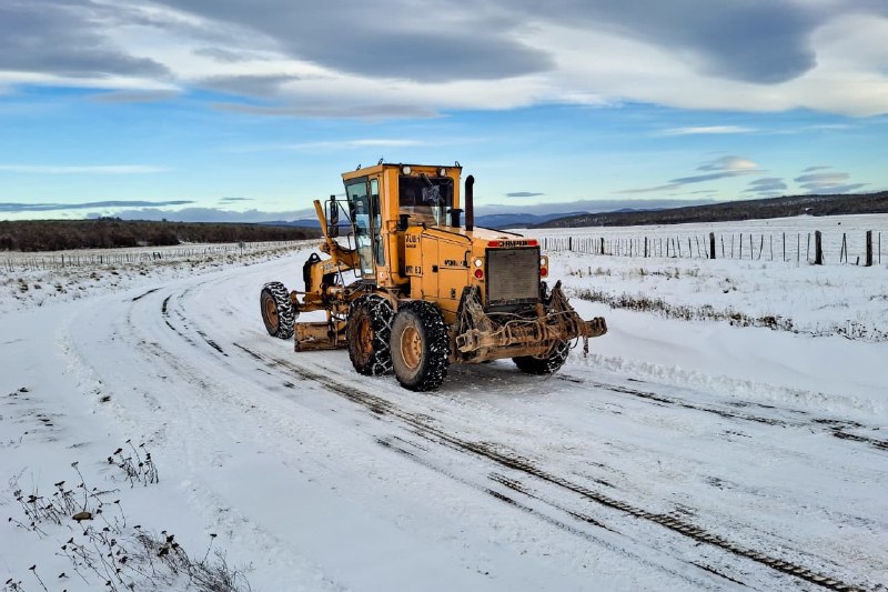 OPERATIVO INVIERNO: VIALIDAD PROVINCIAL REFUERZA TRABAJOS EN RUTAS FUEGUINAS