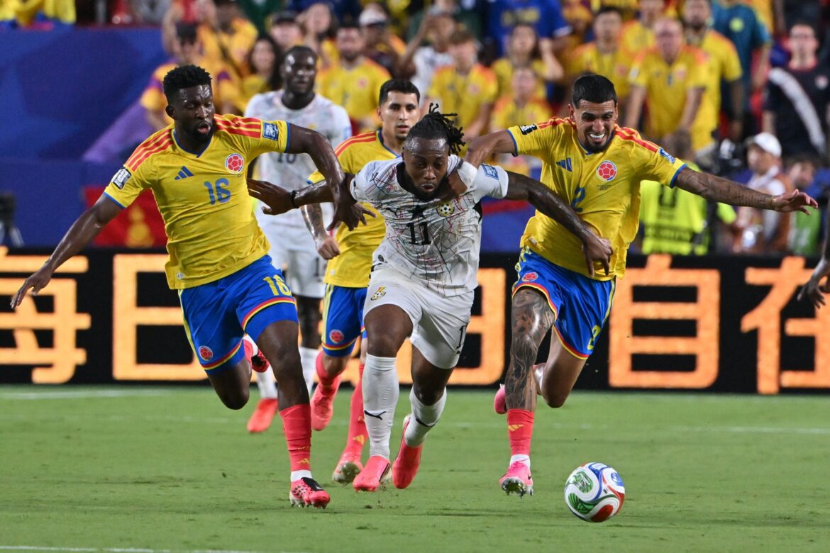 Colombia doblega a Ghana con un gol tempranero y firmeza defensiva en Kansas City